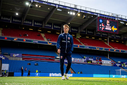 Martin Ødegaard of Norway