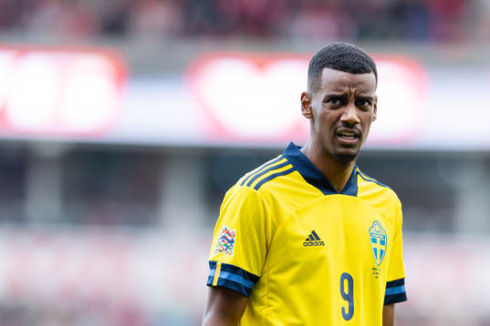 Alexander Isak of Sweden