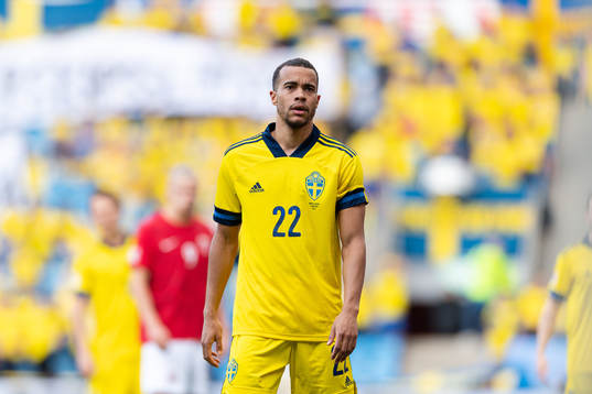 Robin Quaison of Sweden