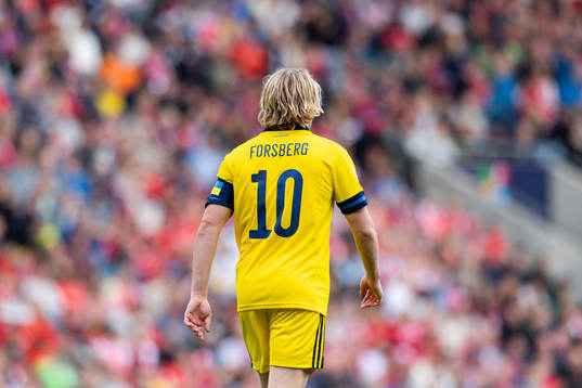 Emil Forsberg of Sweden