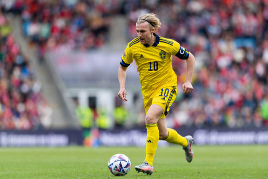 Emil Forsberg of Sweden