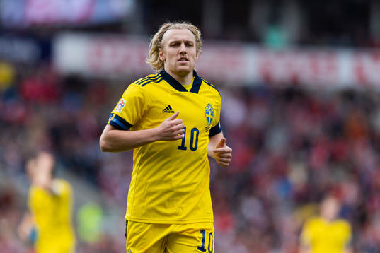 Emil Forsberg of Sweden