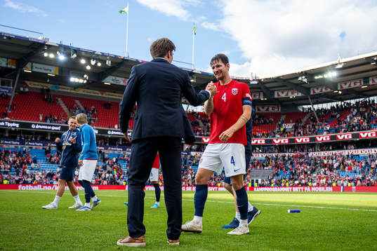 Morten Morisbak Skjønsberg, press officer of Norway, and