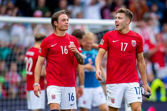 Patrick Berg and Fredrik Bjørkan of Norway