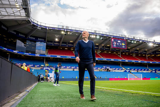 Ståle Solbakken, head coach of Norway