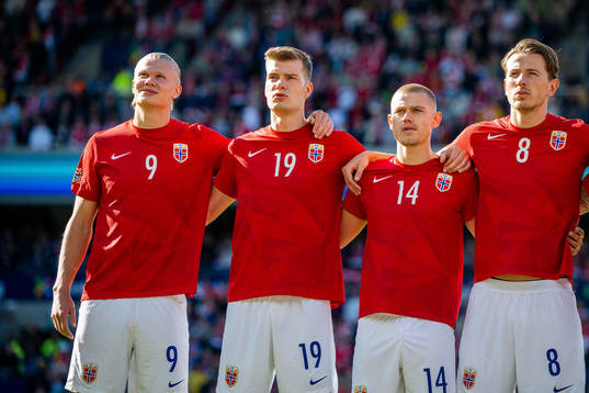 Erling Braut Haaland, Alexander Sørloth, Julian Ryerson
