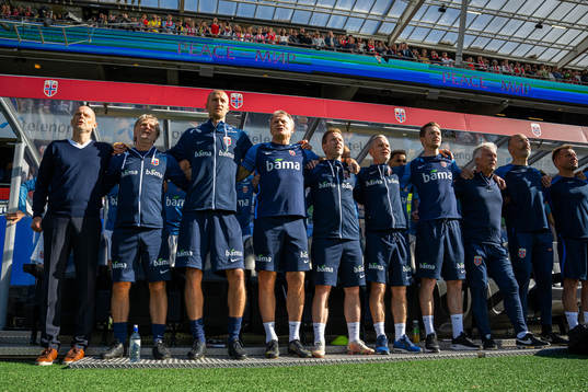 Ståle Solbakken, head coach, Kent Bergersen, assistant