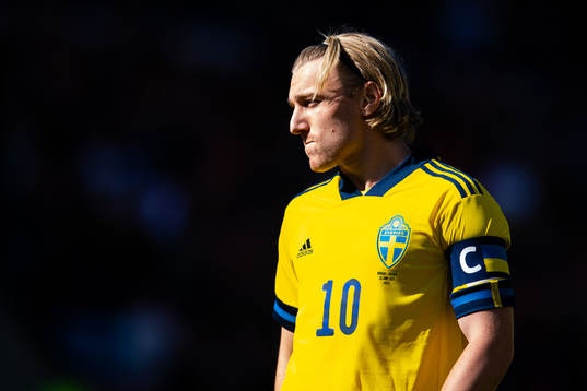 Emil Forsberg of Sweden
