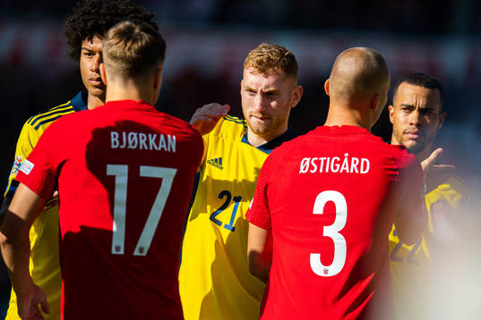 Dejan Kulusevski of Sweden