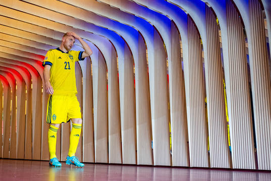 Dejan Kulusevski of Sweden at half-time