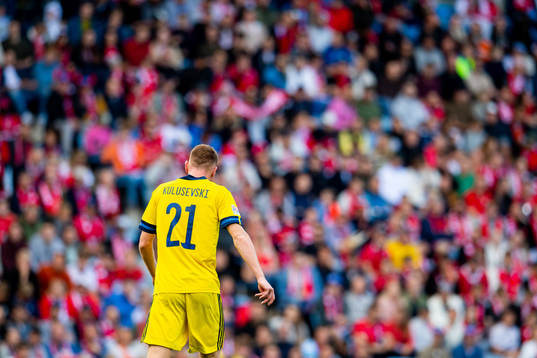 Dejan Kulusevski of Sweden