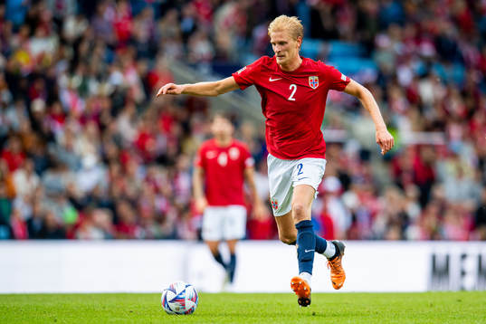 Morten Thorsby of Norway