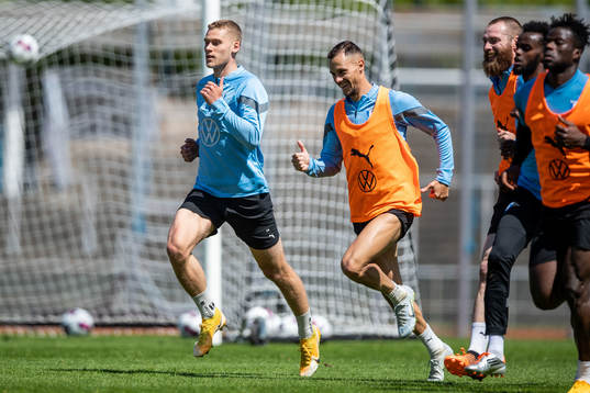 Felix Beijmo, Veljko Birmancevic och Jo Inge Berget