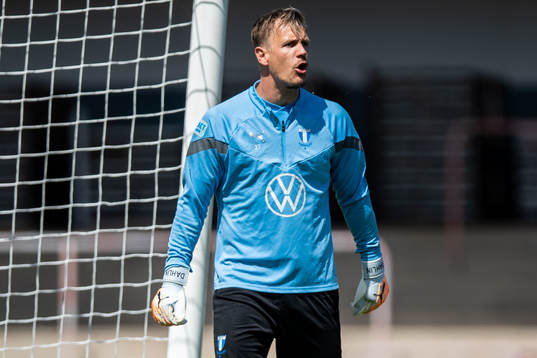 Målvakt Johan Dahlin