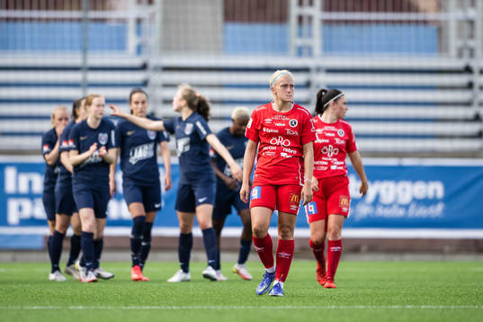 Örebros Katie Lockwood deppar