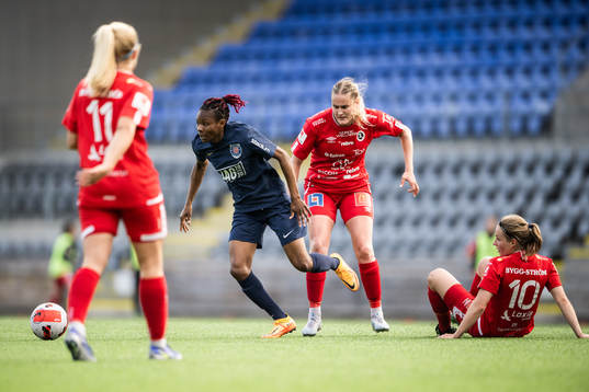 Eskilstuna Uniteds Halimatu Ibrahim Ayinde