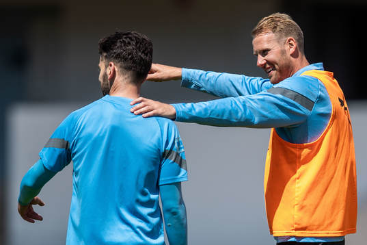 Erdal Rakip och Ola Toivonen