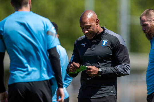 Assisterande tränare Jeffrey Aubynn