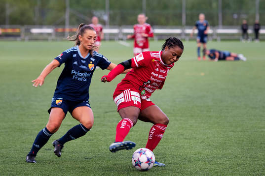 Djurgårdens Tilde Lindwall Piteås Faith Ikidi Michael