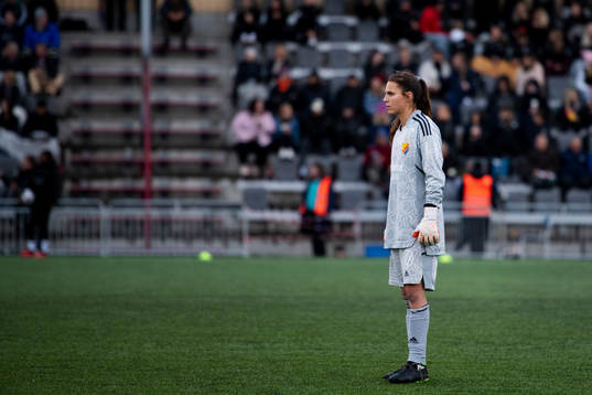 Djurgårdens målvakt Kelsey Daugherty