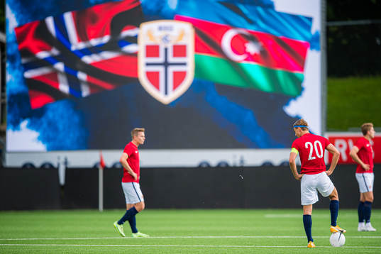 Erik Botheim of Norway looks dejected