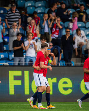 Erik Botheim of Norway celebrates