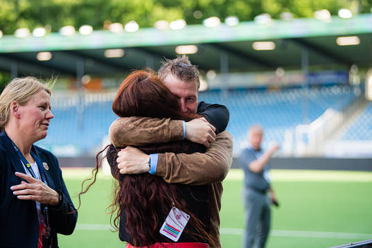 Leif Gunnar Smerud, head coach of Norway, and Lise