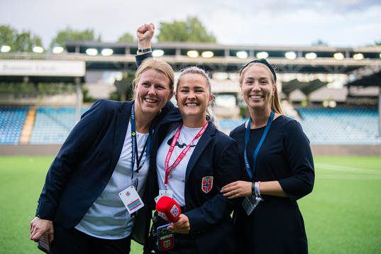 Gro Tvedt Anderssen, Benedicte Watne Olsen and Silje