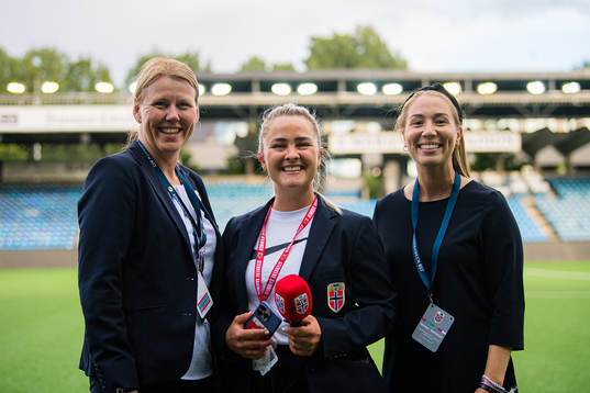 Gro Tvedt Anderssen, Benedicte Watne Olsen and Silje