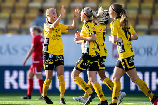 Elfsborgs spelare jublar
