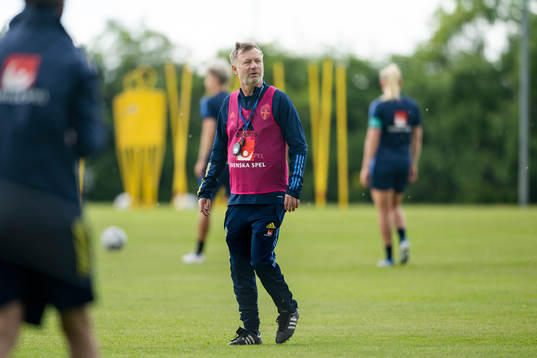 Head coach Peter Gerhardsson