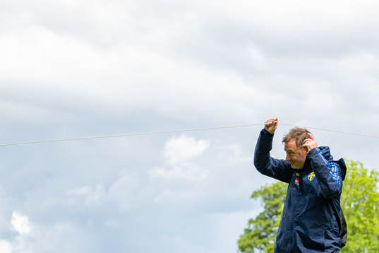 Head coach Peter Gerhardsson