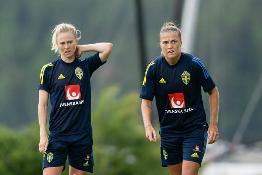 Rebecka Blomqvist and Filippa Angeldahl