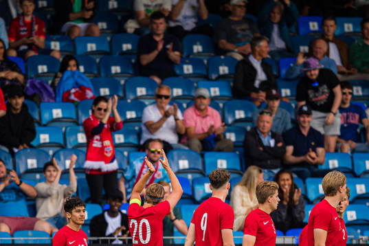 Erik Botheim of Norway celebrates