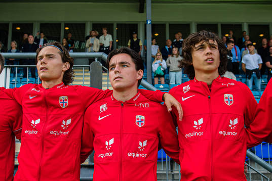 Markus Solbakken, Hugo Vegard Vetlesen and Martin Njøten