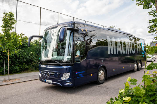 Malmö FFs spelarbuss