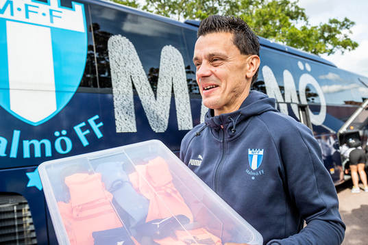 Malmö FFs tränare Fredrik Jahnfors