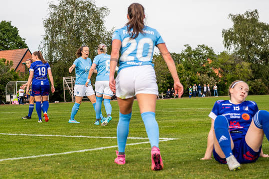 Malmö FFs Anna Plantin jublar