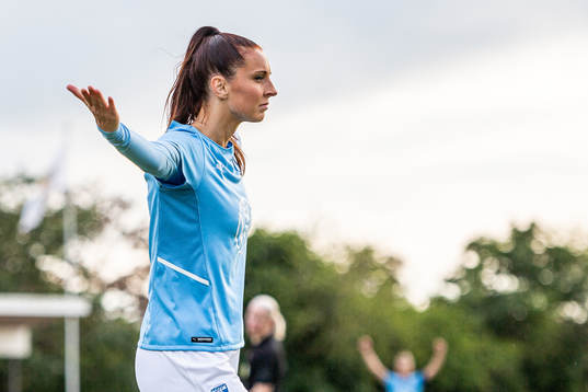 Malmö FFs Malin Gunnarsson jublar