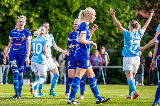 Malmö FFs Anna Plantin jublar