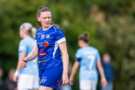 Södra Sandbys Rebecka Persson deppar