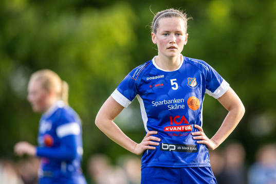 Södra Sandbys Sanna Jeppsson deppar