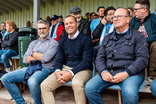Malmö FFs VD Niclas Carlnén, sportdirektör Daniel