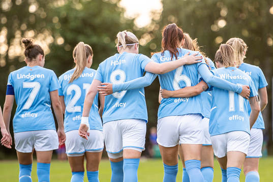 Malmö FFs Malin Gunnarsson jublar