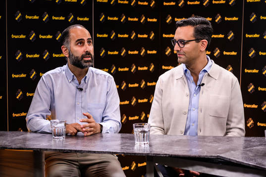 Nami Zarringhalam, CSO och medgrundare för Truecaller,