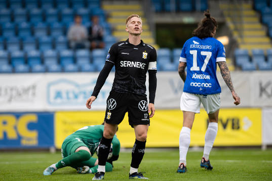 IFK Göteborgs Oscar Wendt deppar