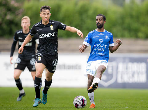 IFK Göteborgs Hussein Carneil och Trelleborgs Mohammed