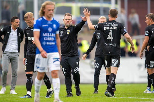 IFK Göteborgs tränare Mikael Stahre och Carl Johansson