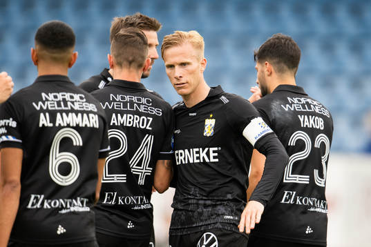 IFK Göteborgs Oscar Wendt jublar