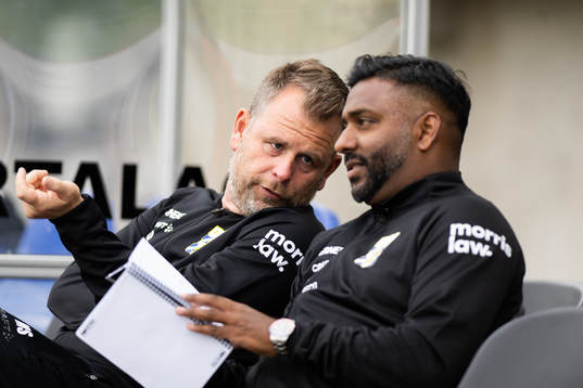 IFK Göteborgs tränare Mikael Stahreoch assisterande